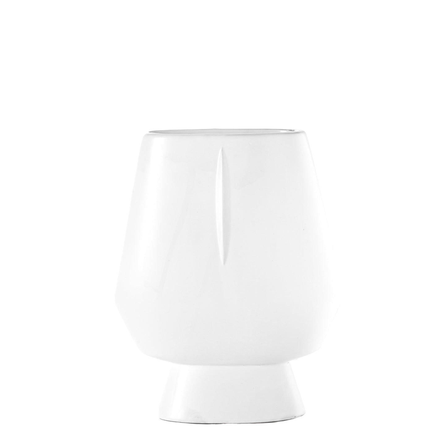 Eva Ceramic Oval Krater Vase