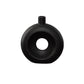 Ceramic Vase Rough Stone Matte Finish-8.00"H