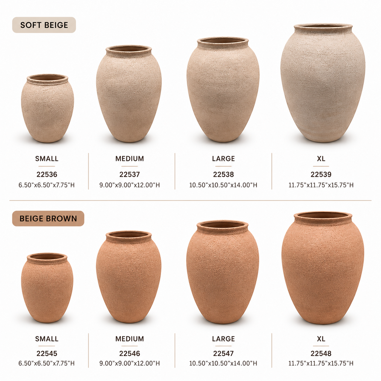 Celle Bulbous Round Ceramic Vase