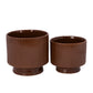 Pax Ceramic Planter with Stand Set (Set of 2)