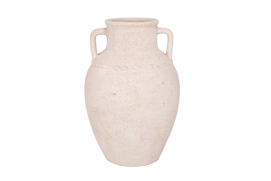 Terracotta Vase Brown-14.50"H