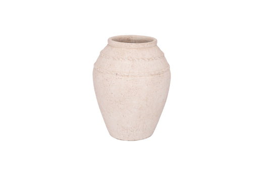 Terracotta Vase Brown-10.50"H