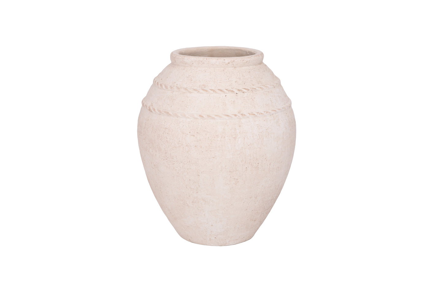Terracotta Vase Brown-12.50"H