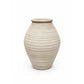 Terracotta Vase Large Off-White