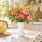 Corvia Ceramic Long Neck Vase