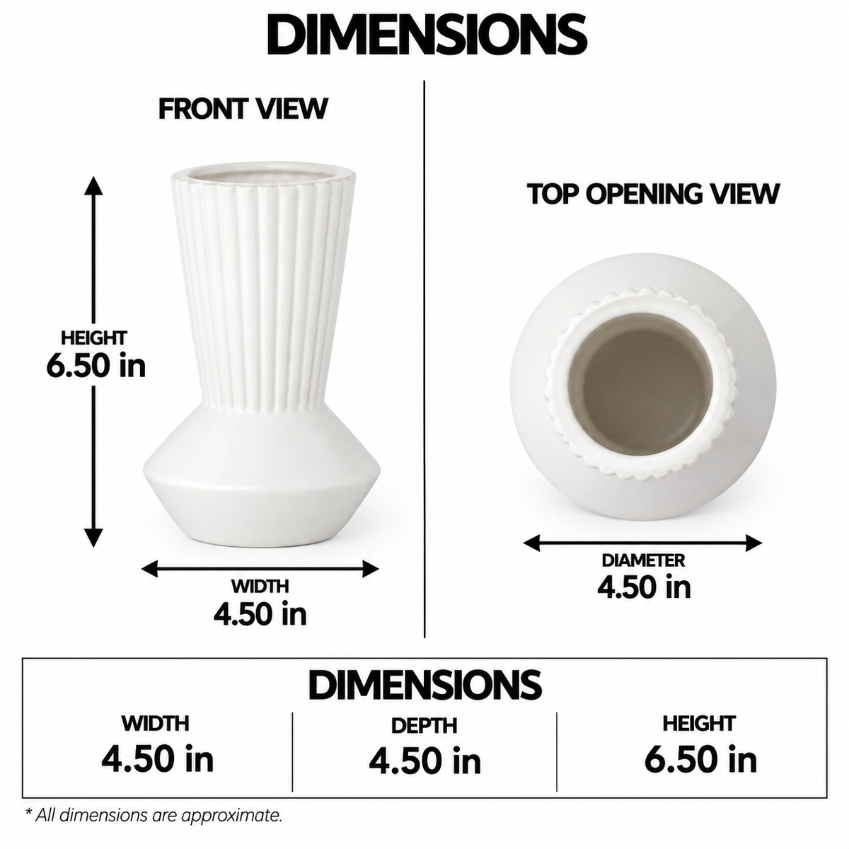 Corvia Ceramic Long Neck Vase