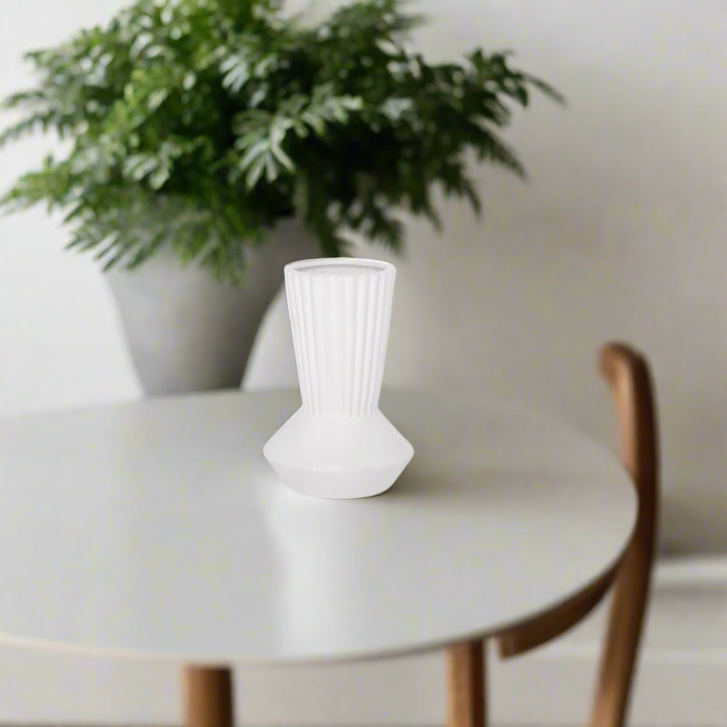 Corvia Ceramic Long Neck Vase