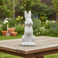 Willow Gray Cement Bunny