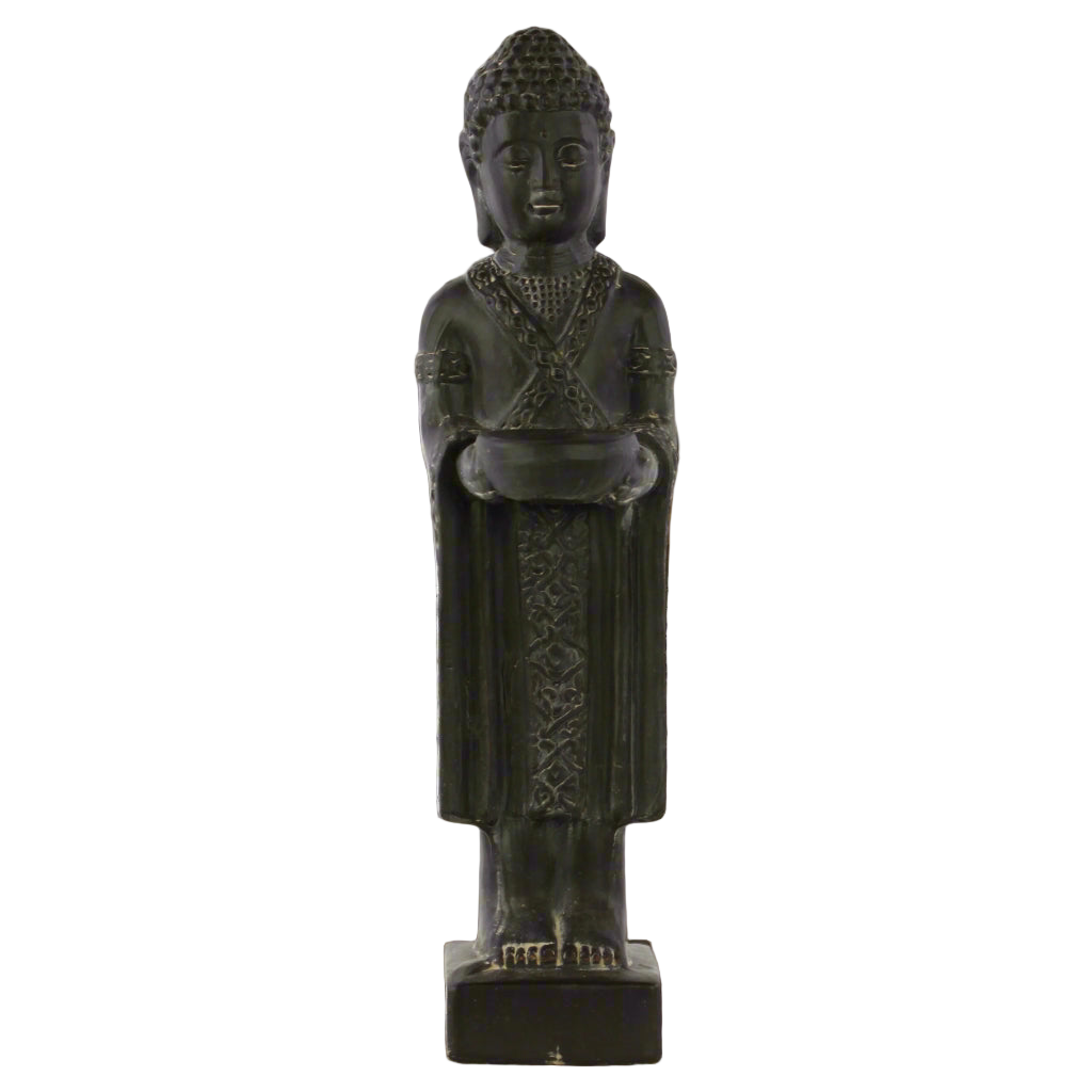 Tenzin Standing Buddha Terracotta Figurine