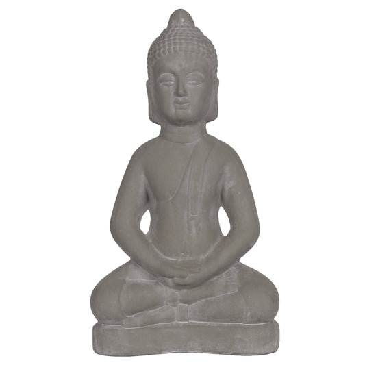 Terracotta Buddha  Figurine Washed  Finish