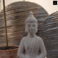 Terracotta Buddha  Figurine Washed  Finish