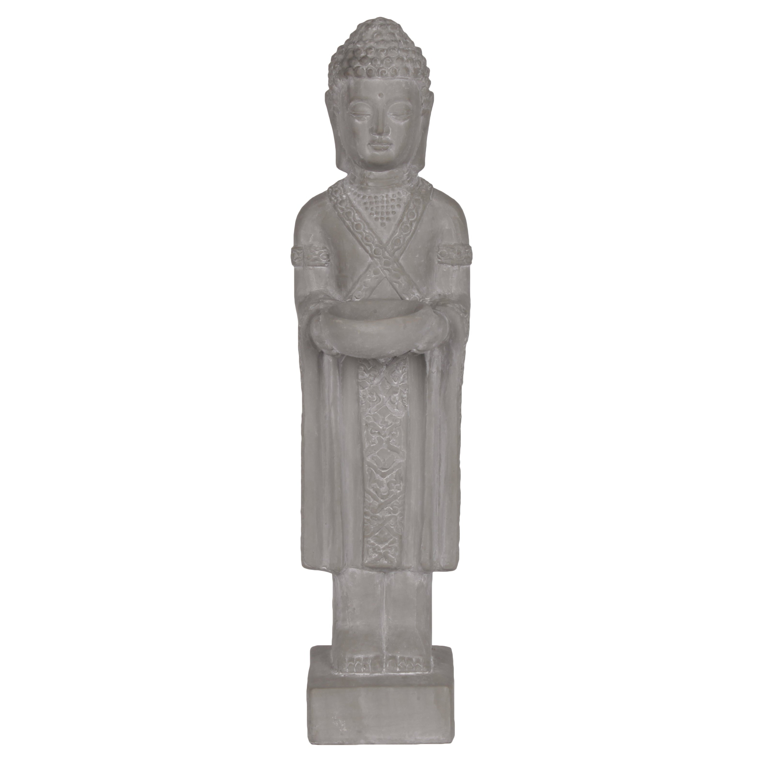 涅槃 Tenzin Standing Buddha Terracotta Figurine – Urban Trends