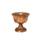 Trinity Antique Gold Metal Urn Planter