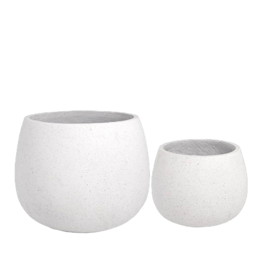 Elarien Cement Flower Pot (Set of 2)
