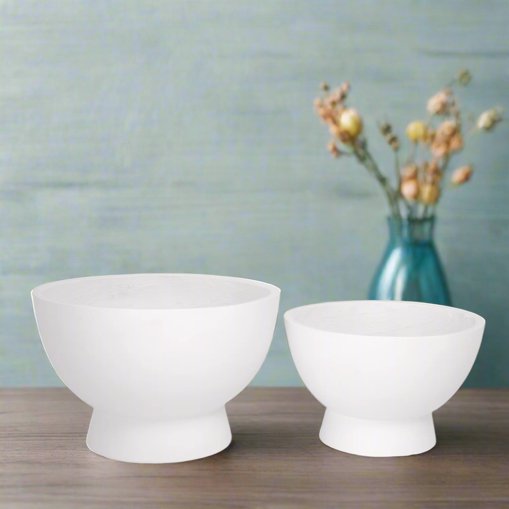 Kyric Black Fiberclay Planters (Set of 2)