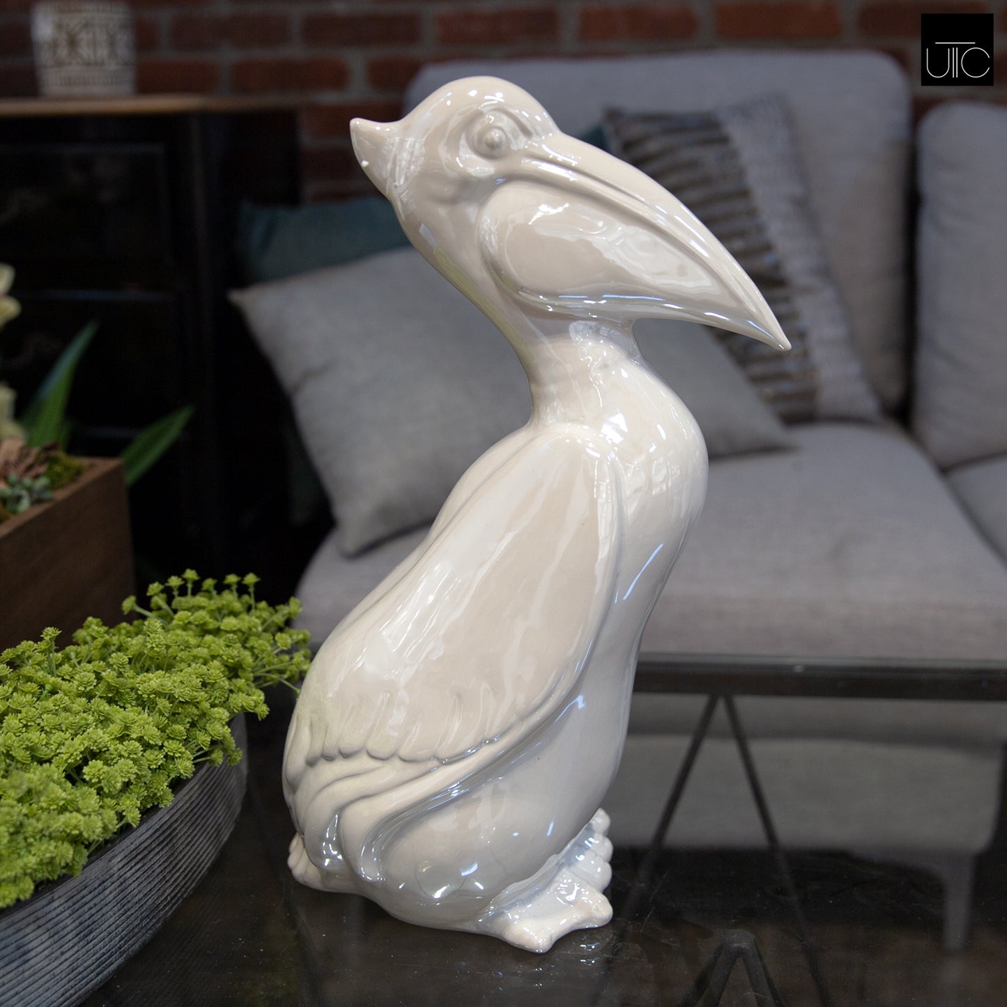 Eloura Ceramic Bird Figurine
