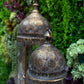 Julien Luxurious Iron Glass Lanterns (Set of 2)