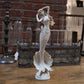 Thalurea Resin Mermaid Figurine in White