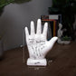Astora Ceramic Right Hand Figurine with Astro Palmistry Design
