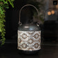 Nocten Black Pierced Metal Lanterns