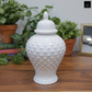 White Dotted Temple Jars