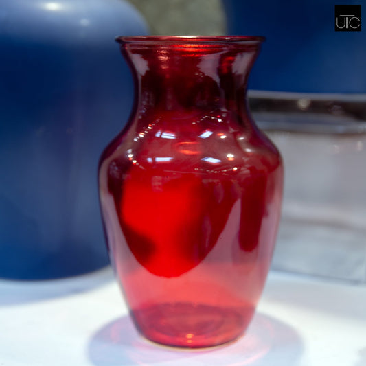 Tilda Belly Glass Vase-Urban Trends Collection-Urban Trends Collection