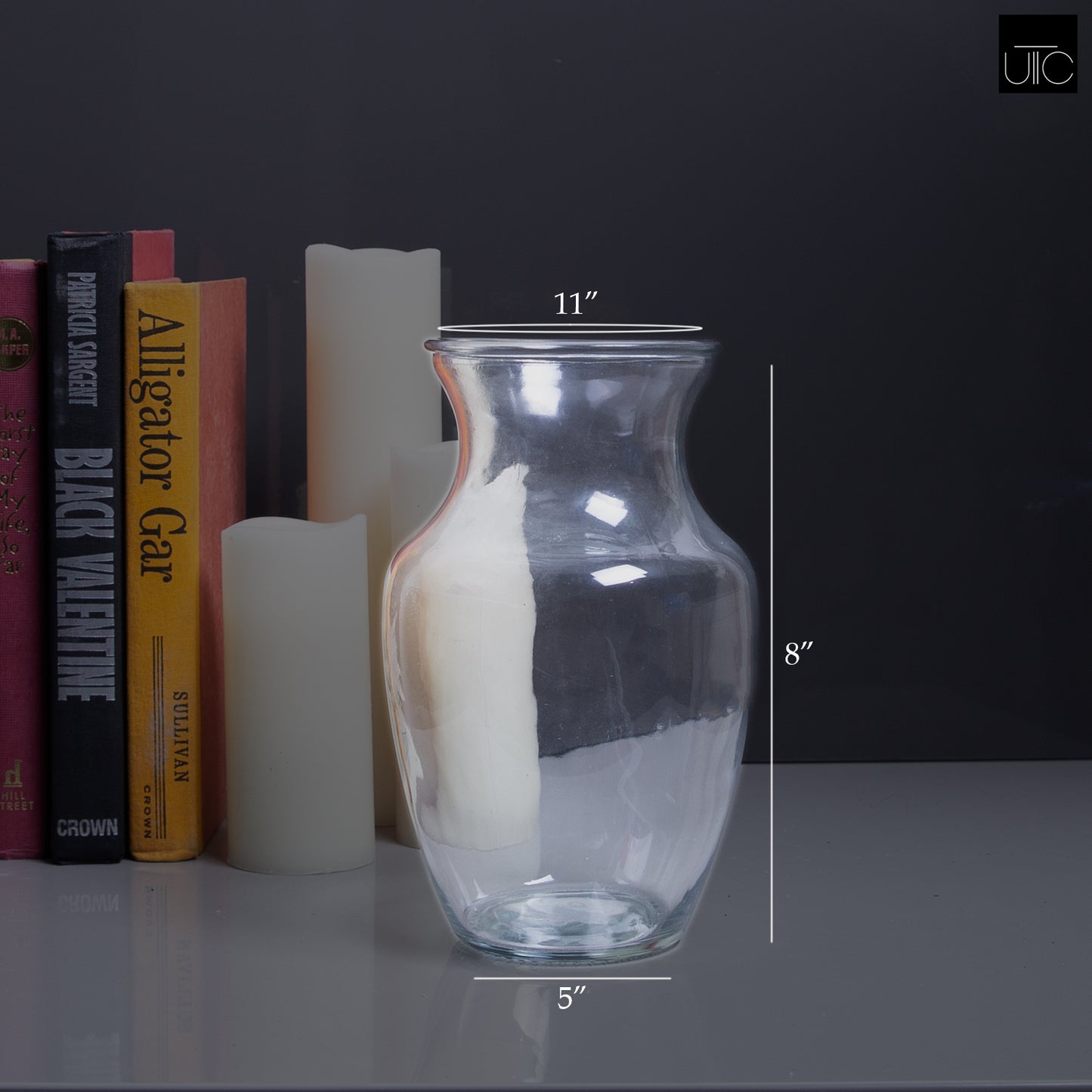 Tilda Belly Glass Vase