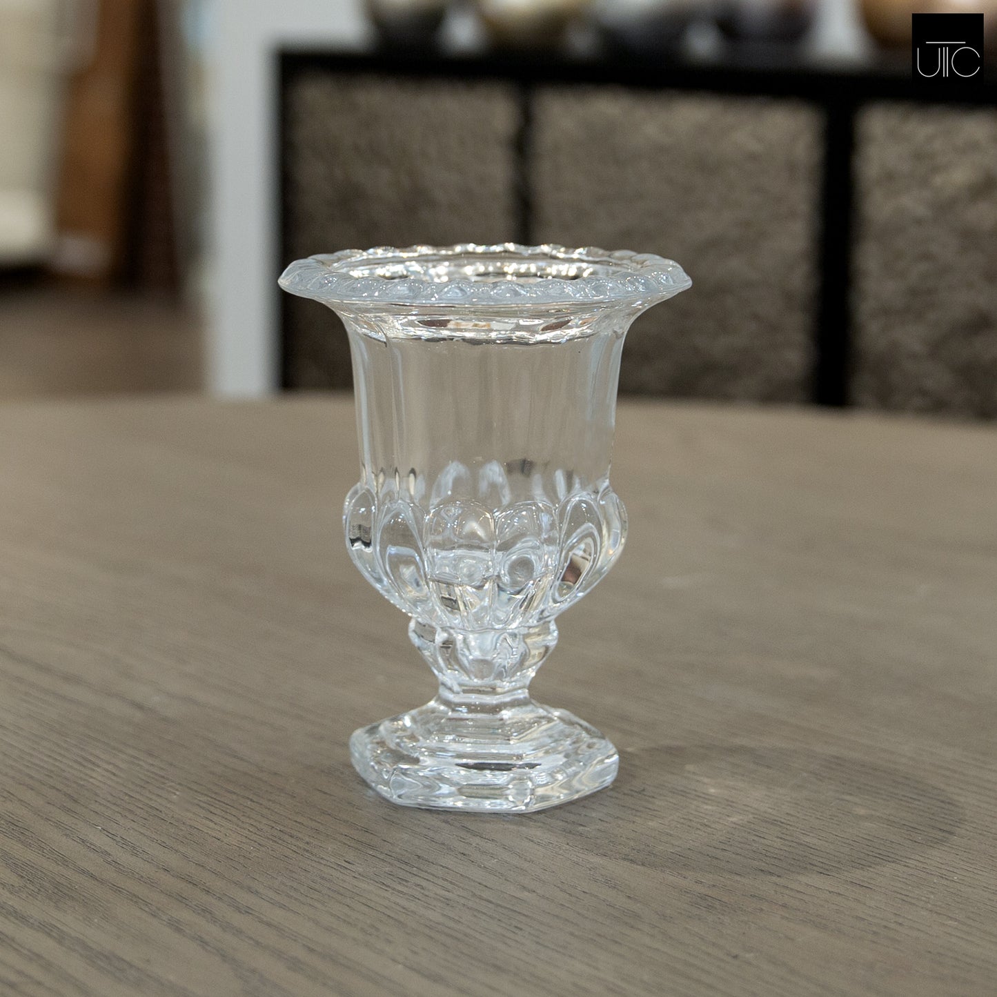 Femi Machine-Made Glass Urn Vase