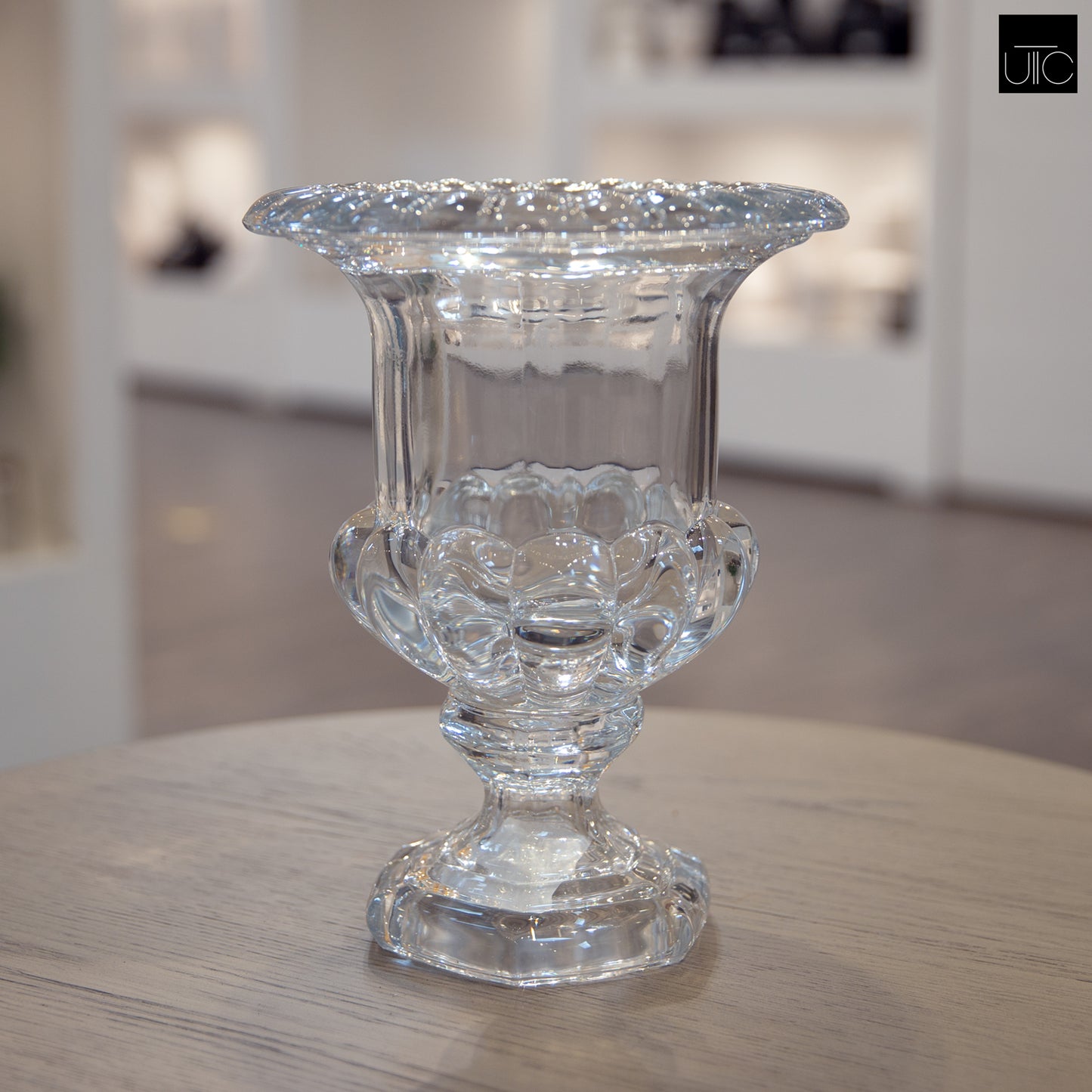 Femi Machine-Made Glass Urn Vase