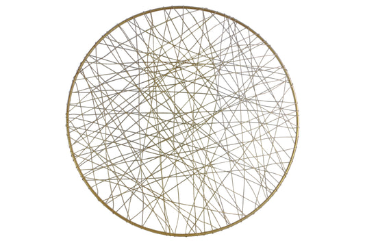 Metal Wall Art Metallic Finish
