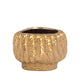 Virella Gold Stoneware Planter