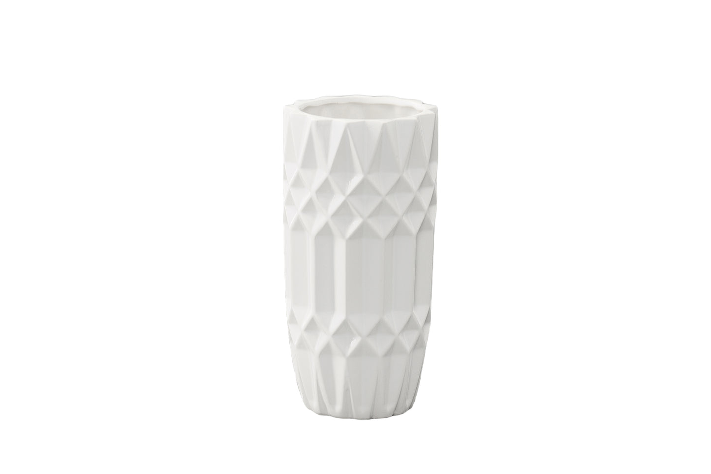 Ceramic Round Vase Gloss Finish