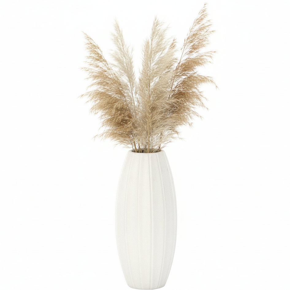 Siella Ceramic Round Cylinder Vase