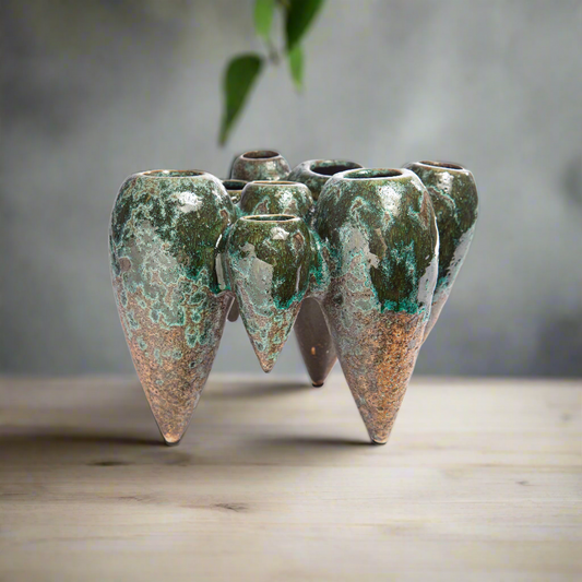 Miya Ceramic Cluster Vase