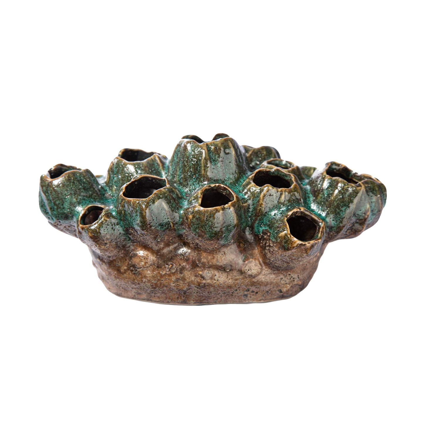 Shakya Ceramic Cluster Organic Vase