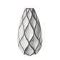 Ravelle Embossed Ceramic Vase