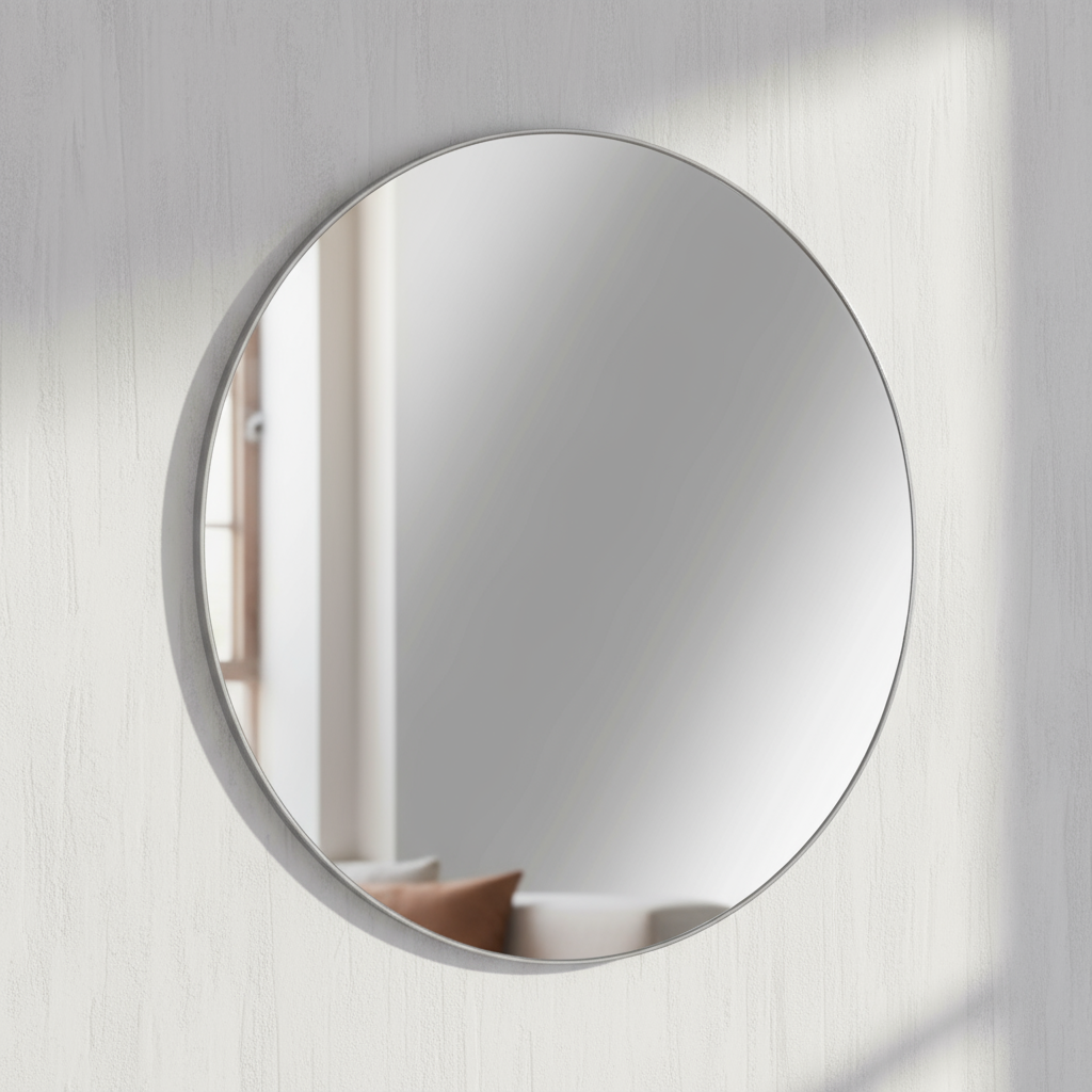 Juliet Metal Round Wall Mirror
