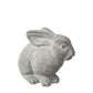 Dovie Cement Sitting Rabbit Figurine