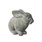 Dovie Cement Sitting Rabbit Figurine