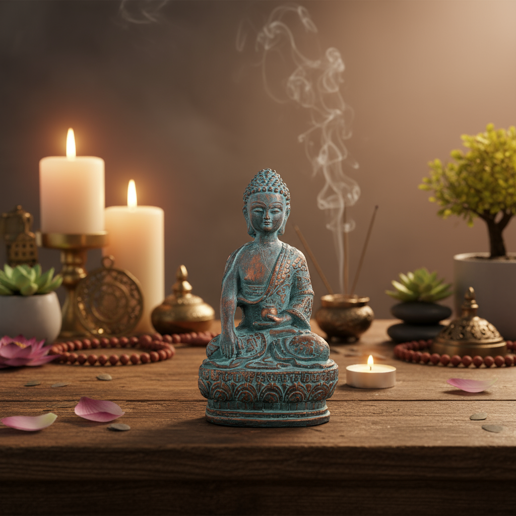 Xanthe Meditating Buddha Figurines