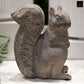 Cement Figurine Concrete Rough Finish Gray