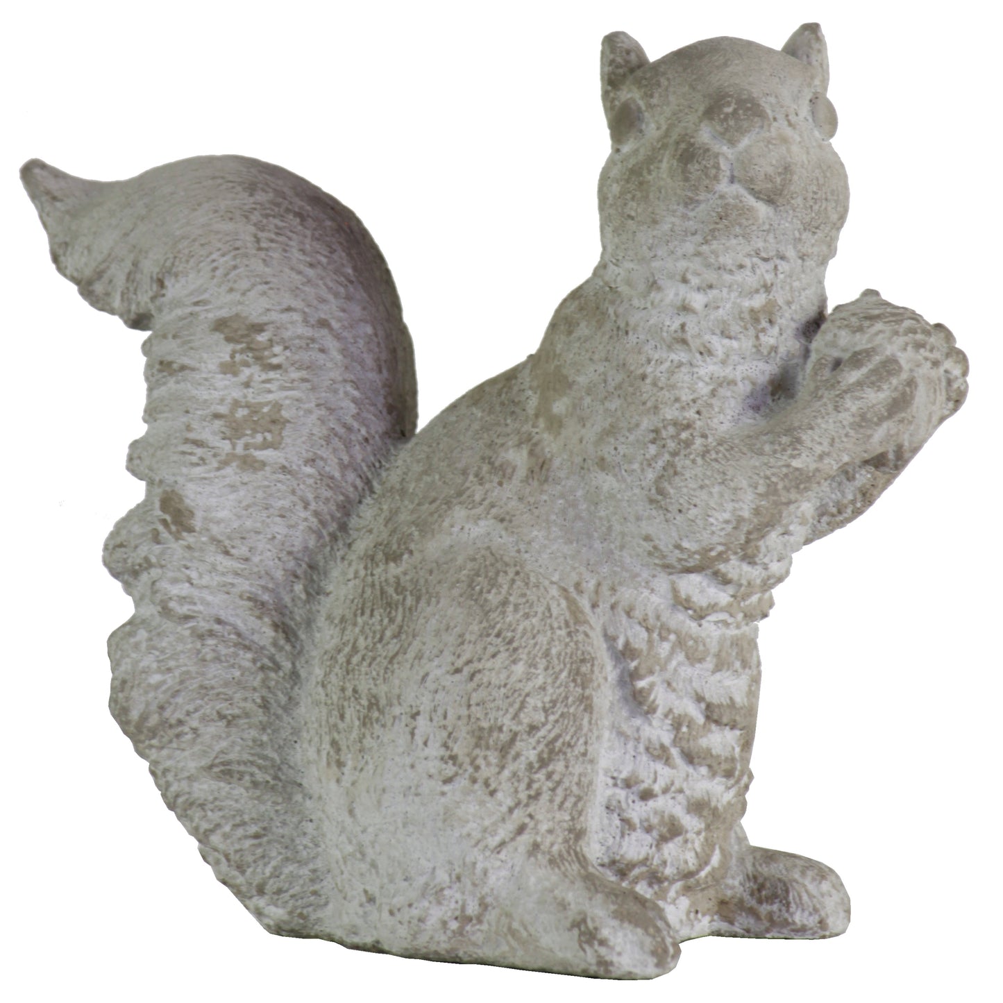 Cement Figurine Concrete Rough Finish Gray