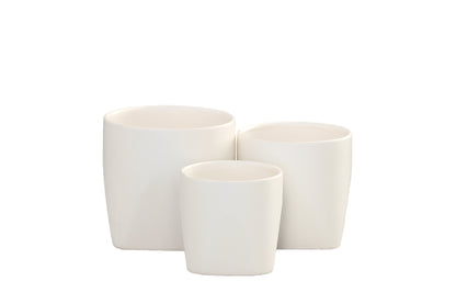 Ceramic Round Pot Matte Finish-6.00"H