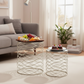 Rosiet Metal Round Nesting Accent Table Set