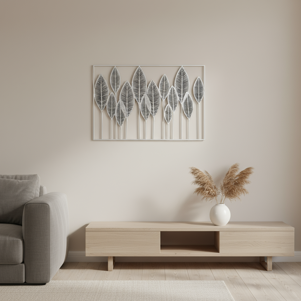 Metal Frame Metallic Finish-31.75"H