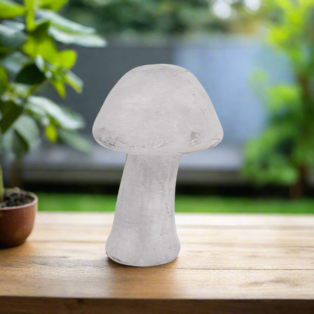 Bellune Cement Mushroom Ornament