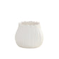 Ceramic Vase Gloss Antique Finish Gray
