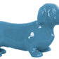 Ceramic Standing Dachshund Dog Figurine Gloss Finish