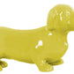 Ceramic Standing Dachshund Dog Figurine Gloss Finish