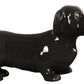 Ceramic Standing Dachshund Dog Figurine Gloss Finish